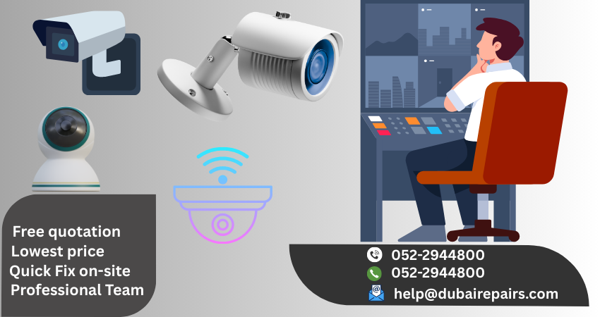 CCTV camera installation in Dubai